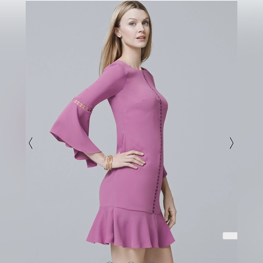 White House | Black Market Purple Dress